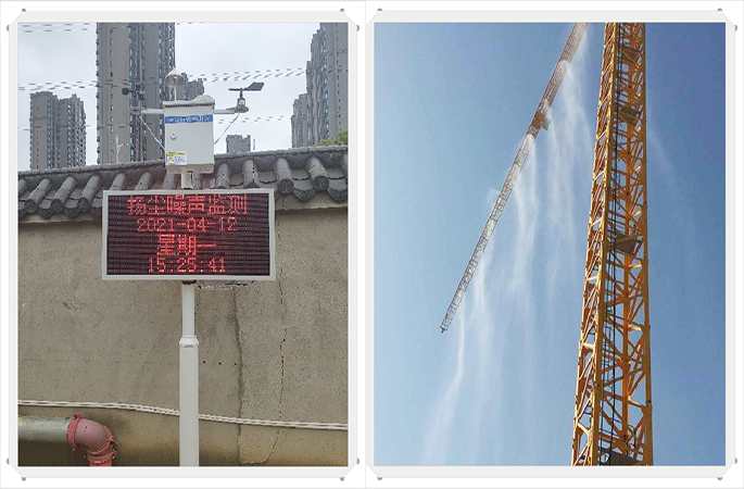 揚塵監(jiān)測系統(tǒng)與噴淋設(shè)備聯(lián)動方案：打造智能化環(huán)保施工現(xiàn)場