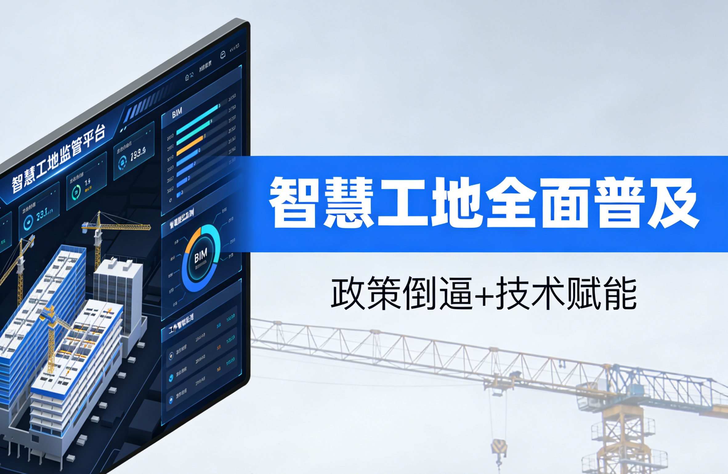 政策倒逼+技術(shù)賦能，智慧工地成建筑業(yè)破局關(guān)鍵